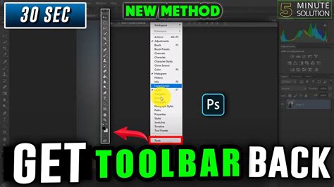 How to Show Toolbar in Photoshop: A Journey Through Digital Creativity